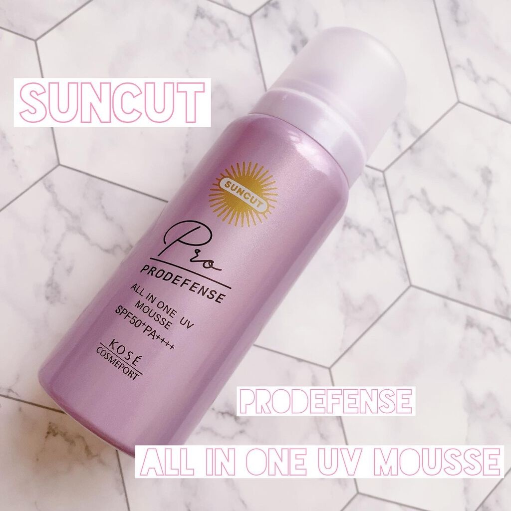 プロディフェンス オールインワンUV ムース/サンカット®/日焼け止めクリームを使ったクチコミ(1枚目)