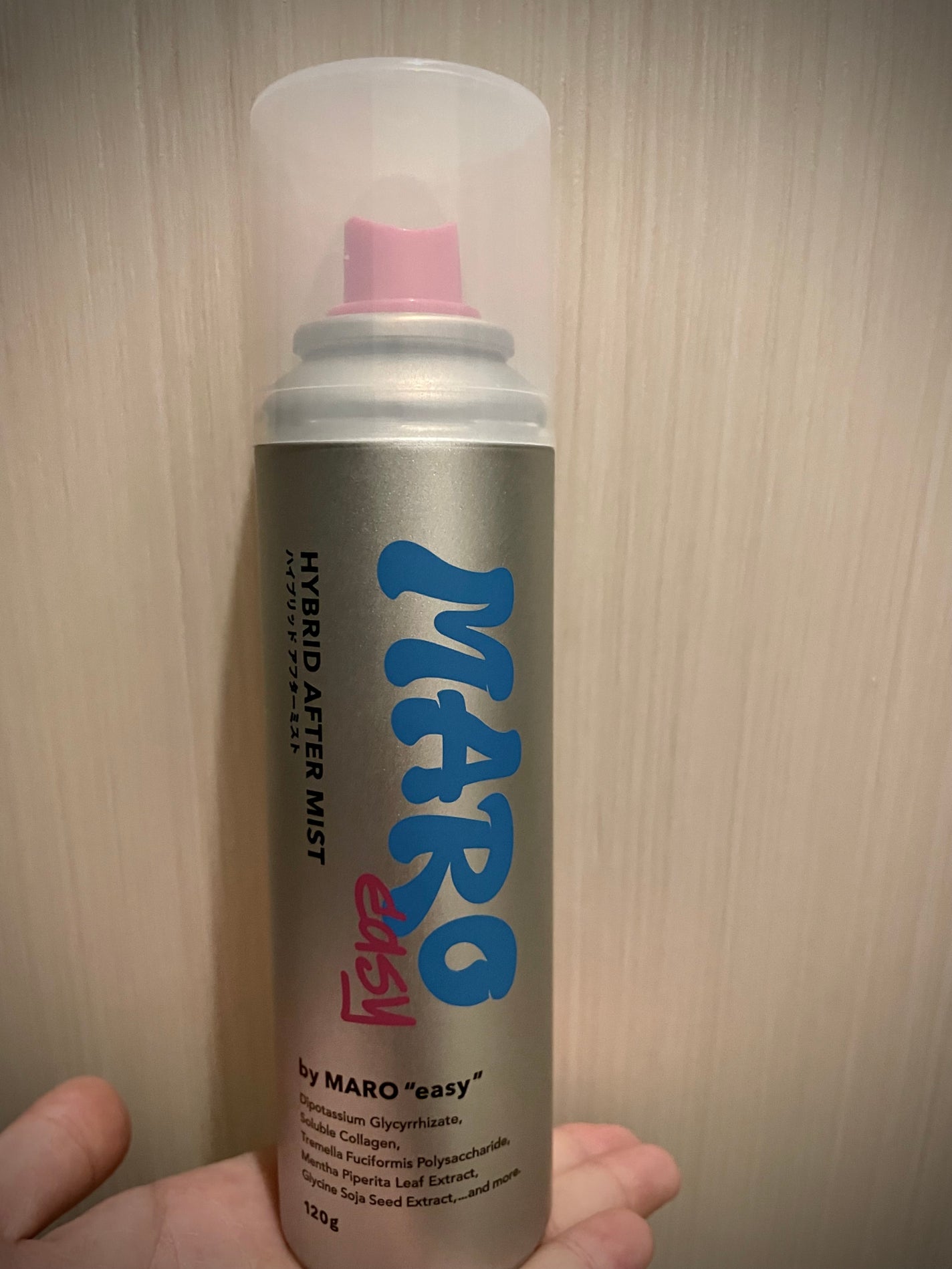 easy 薬用 ハイブリッド アフターミスト シトラスウッドの香り/MARO/ミスト状化粧水を使ったクチコミ(1枚目)