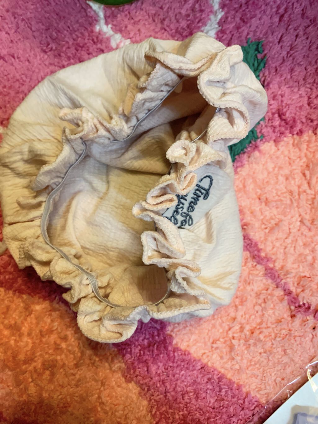 吸水ヘアキャップ/セリア/その他を使ったクチコミ（3枚目）