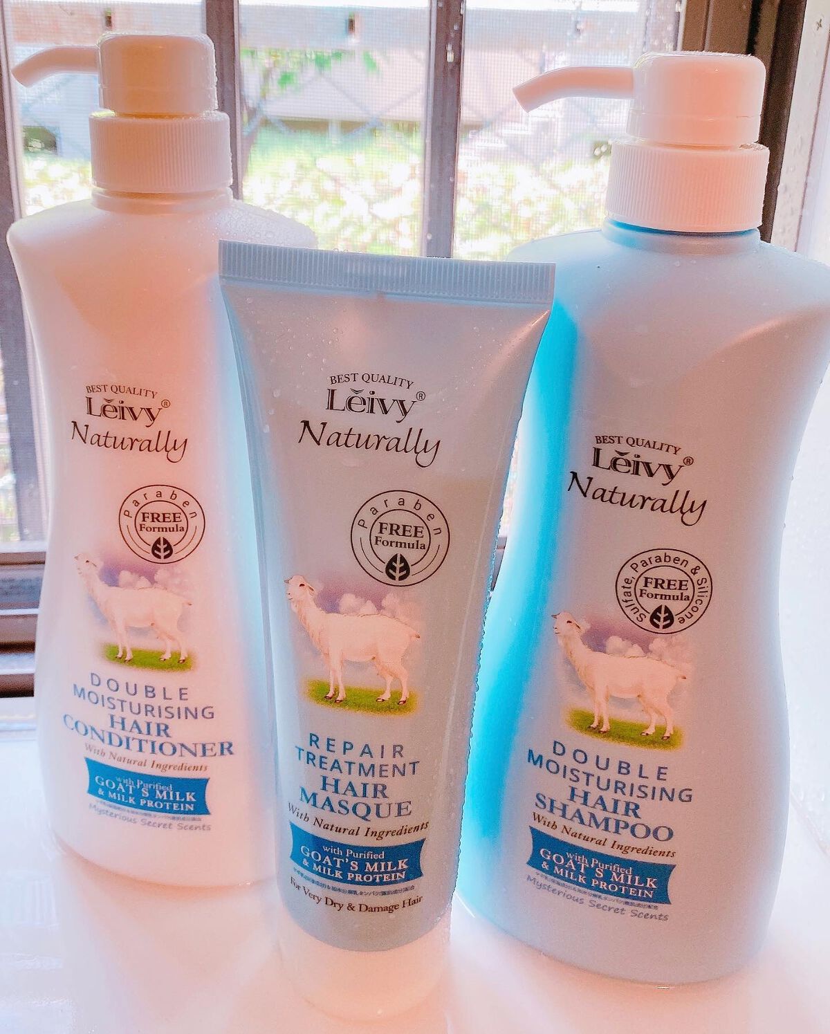 レイヴィー ヘアシャンプー ゴートミルク/Leivy/市販シャンプーを使ったクチコミ（2枚目）