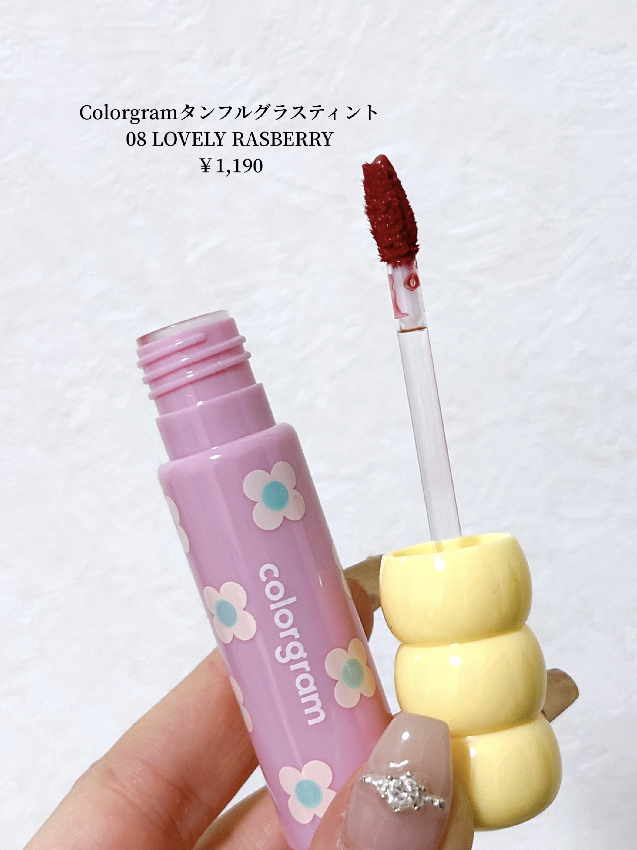 タンフルグラスティント/Colorgram/リップティントを使ったクチコミ（2枚目）