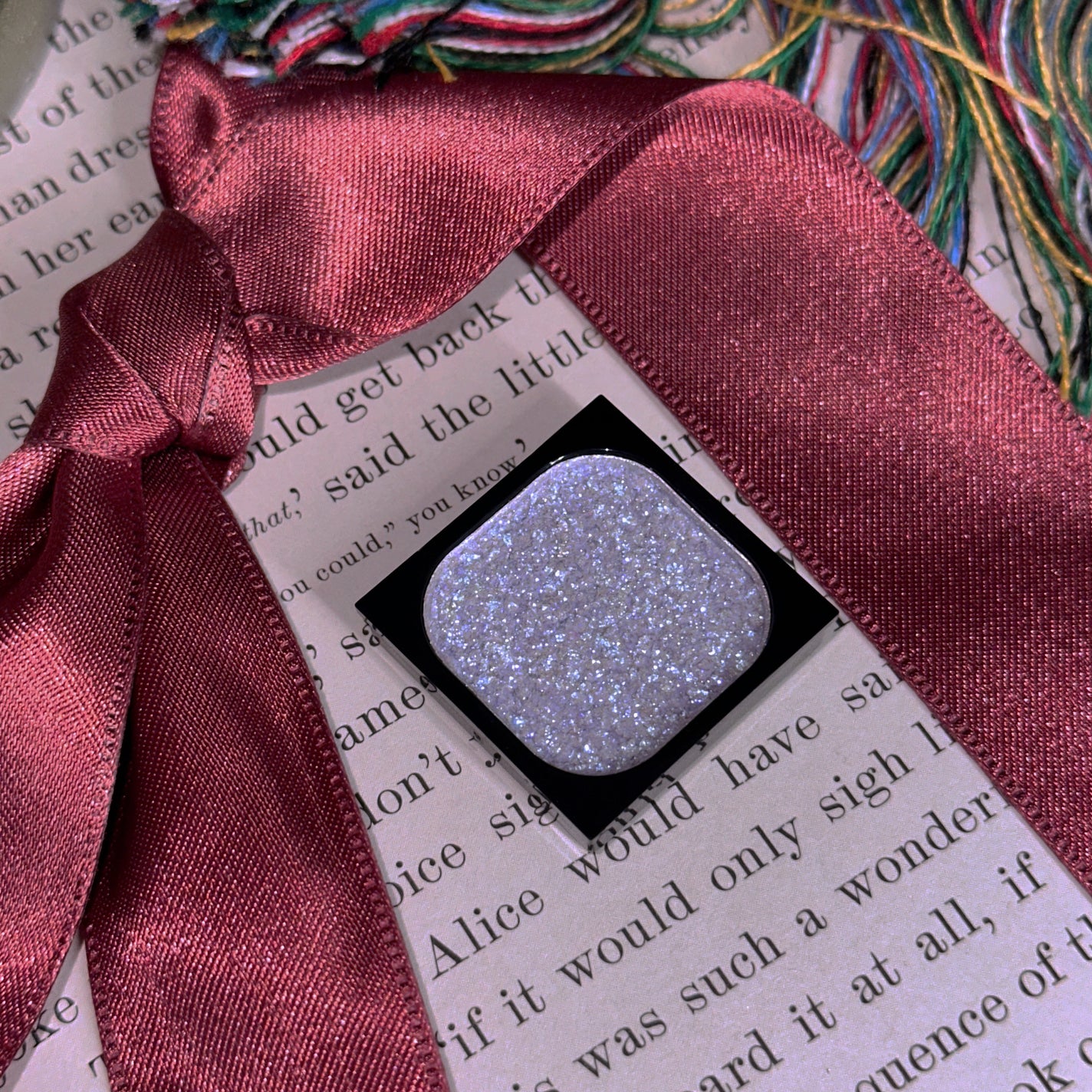 Sサイズアイシャドウブロック マグネット式カスタムパレット/CHEERYEP/単色アイシャドウを使ったクチコミ(6枚目)