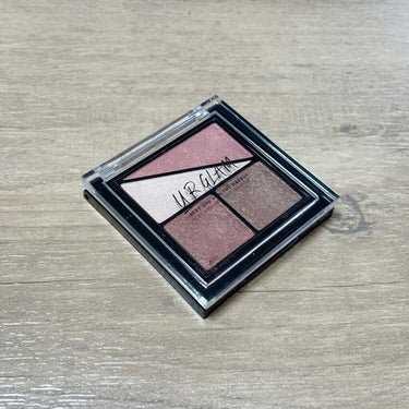 UR GLAM　VELVET EYE COLOR PALETTE ローズブラウン/U R GLAM/アイシャドウパレットを使ったクチコミ（1枚目）