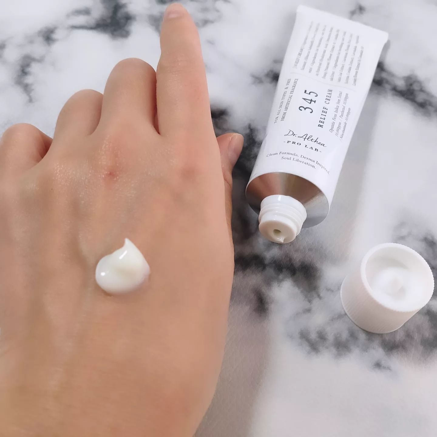 345リリーフクリーム/Dr.Althea/フェイスクリームを使ったクチコミ（3枚目）