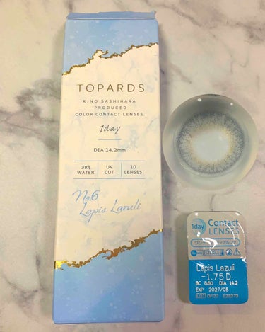 TOPARDS 1day/TOPARDS/ワンデー（１DAY）カラコンを使ったクチコミ（1枚目）