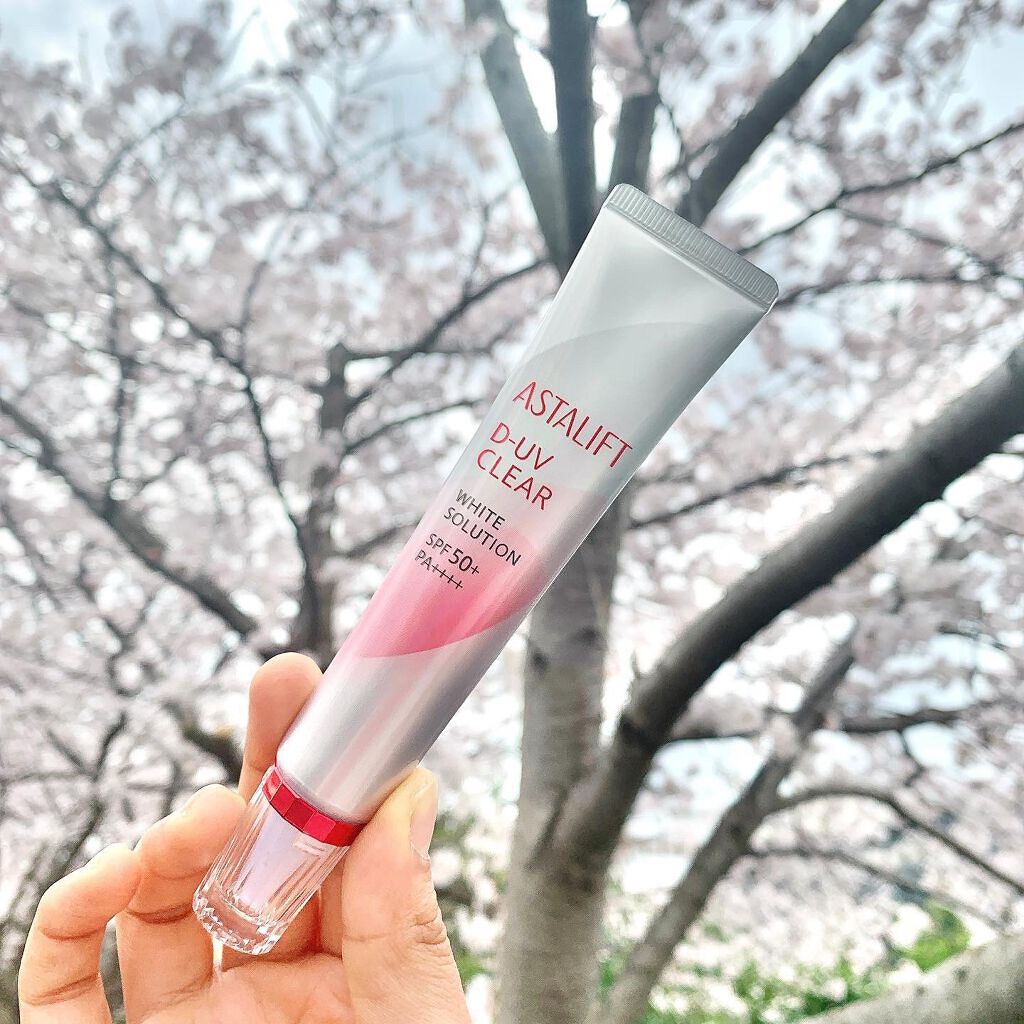 D-UVクリア ホワイトソリューション/アスタリフト/日焼け止めクリームを使ったクチコミ（1枚目）