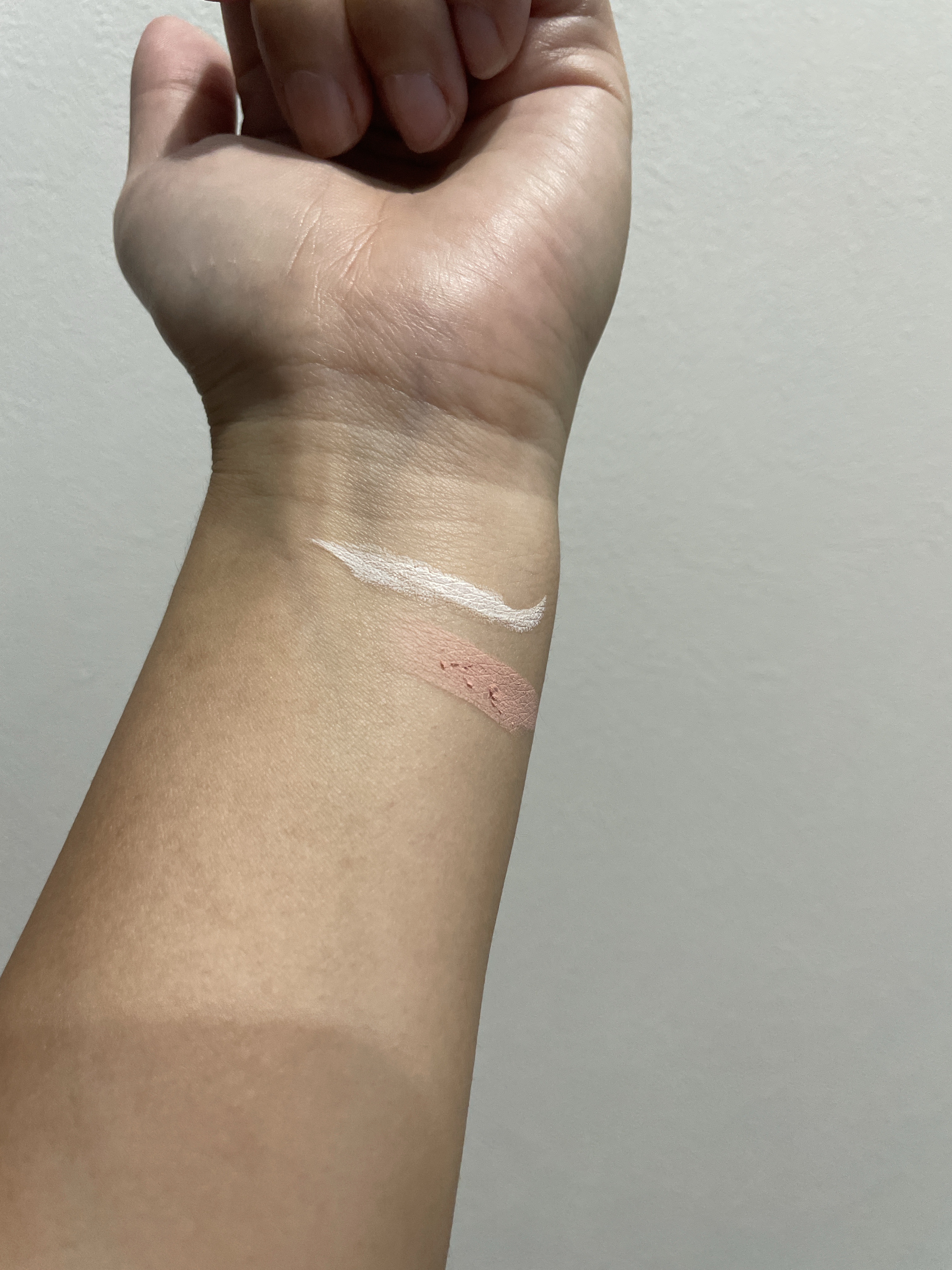 アイムマルチスティックデュアルコレクター 001 マーブルベージュ×ソフトピンク/i’m meme/スティックコンシーラーを使ったクチコミ（3枚目）