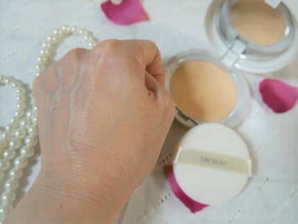ミネラル 薬用プレストパウダー/TIME SECRET/プレストパウダーを使ったクチコミ(3枚目)