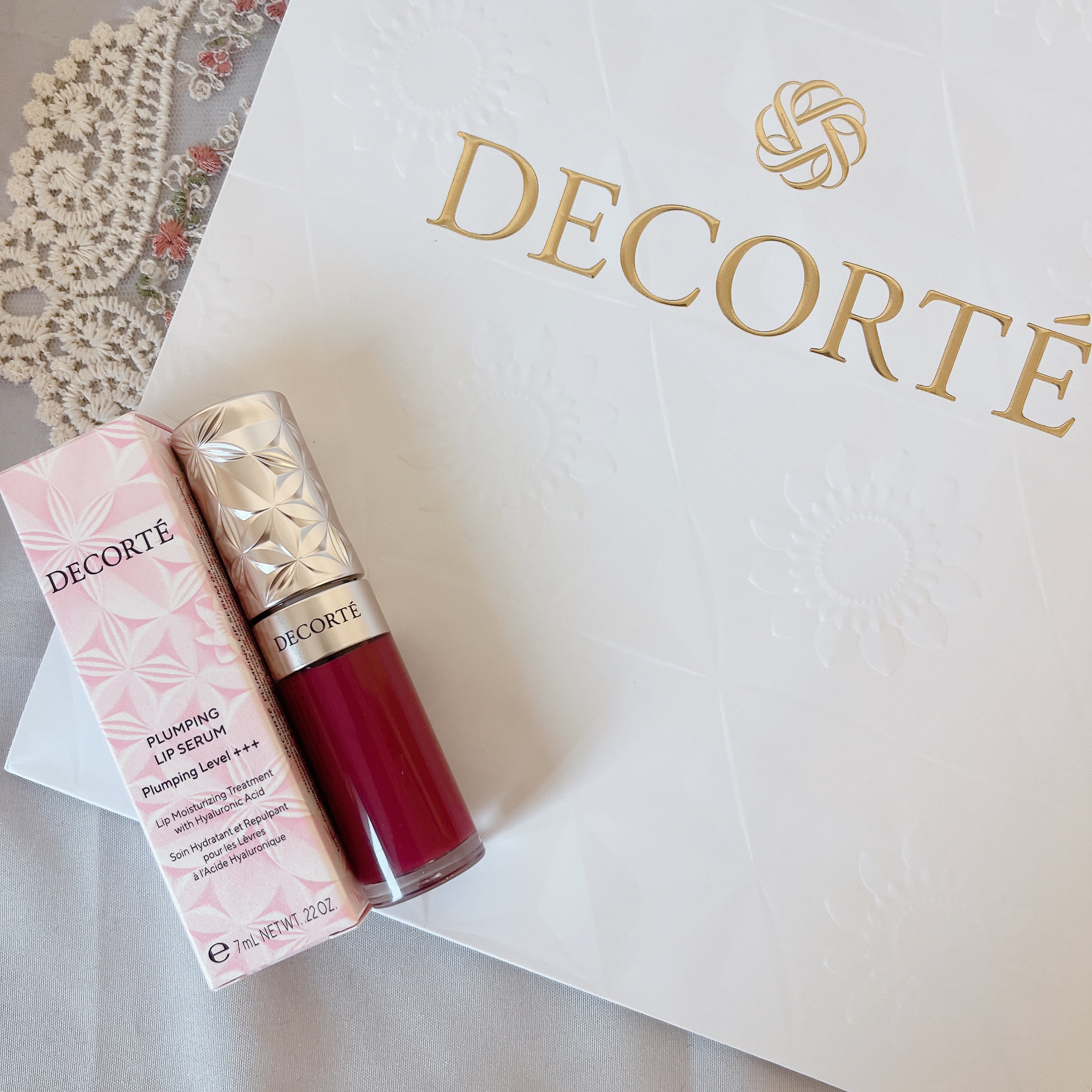 プランピング リップセラム/DECORTÉ/リップ美容液を使ったクチコミ（1枚目）