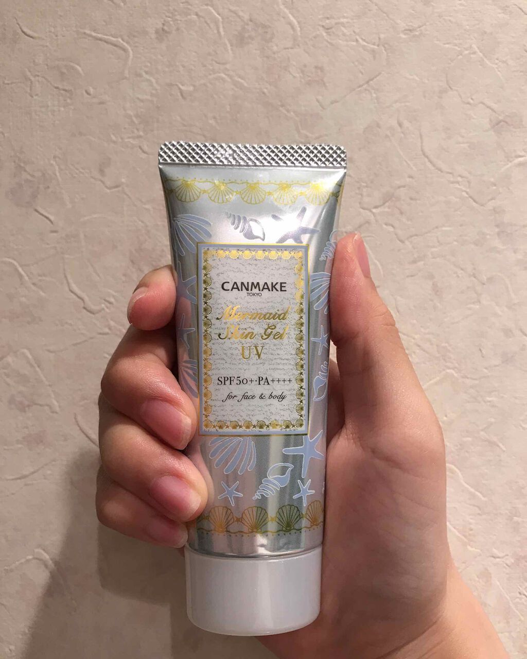 マーメイドスキンジェルUV/キャンメイク/日焼け止めジェルを使ったクチコミ(1枚目)