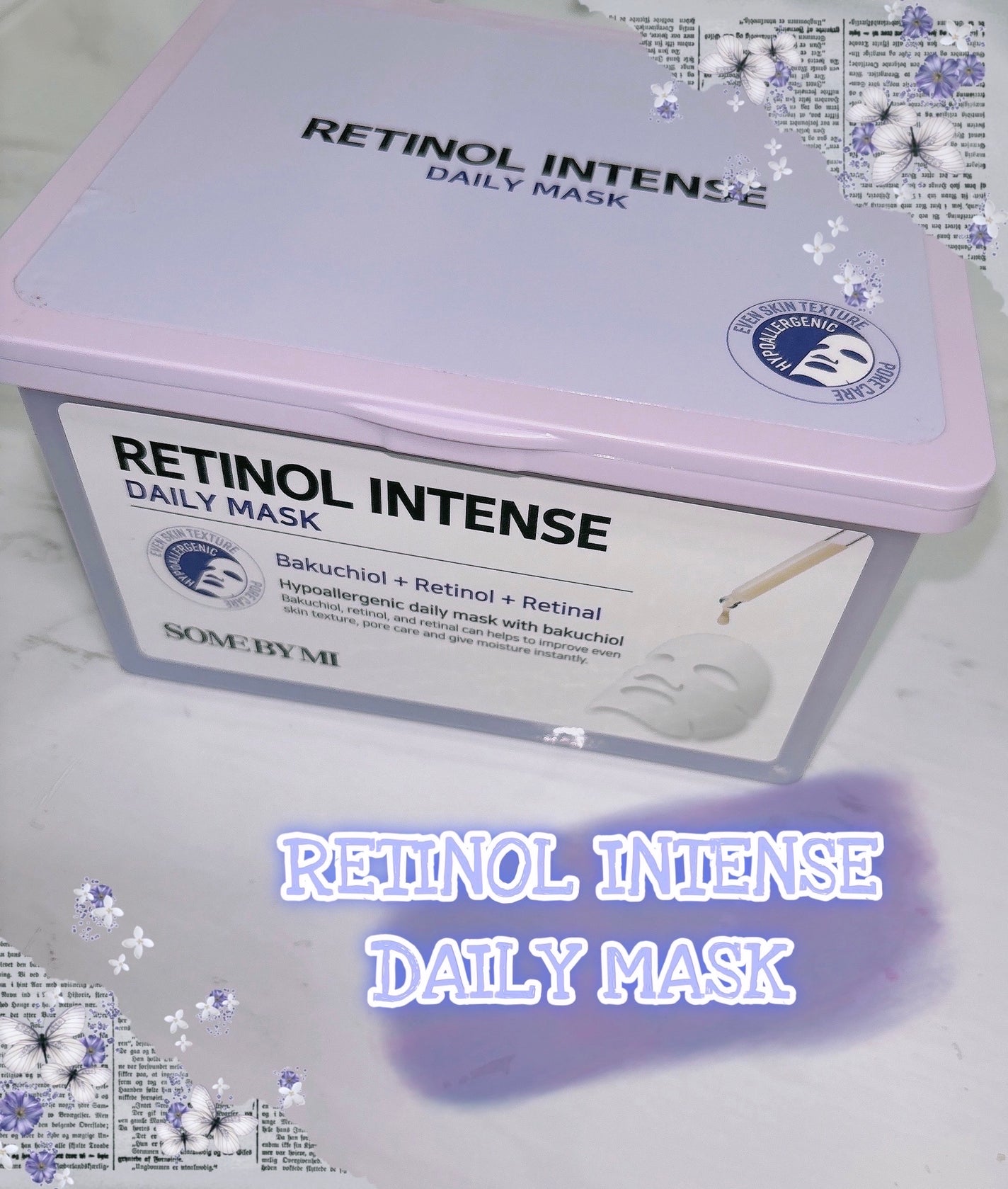 レチノールインテンスデイリーマスク/SOME BY MI/シートマスク・パックを使ったクチコミ(1枚目)