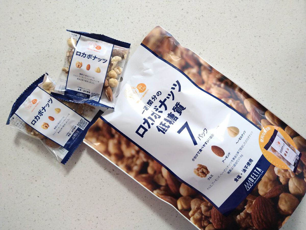 一週間分のロカボナッツ/デルタインターナショナル/低糖質食品を使ったクチコミ（1枚目）