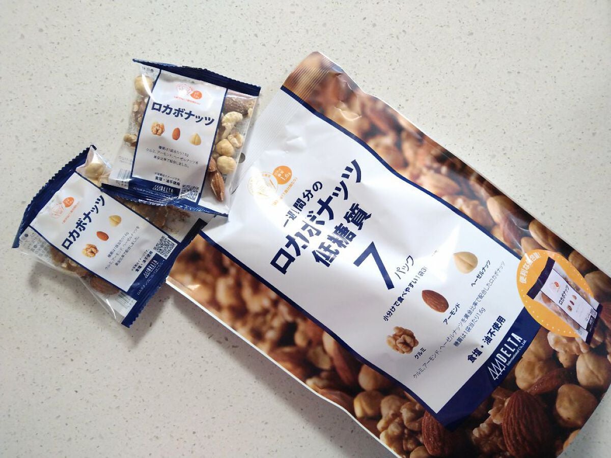 一週間分のロカボナッツ/デルタインターナショナル/低糖質食品を使ったクチコミ(1枚目)