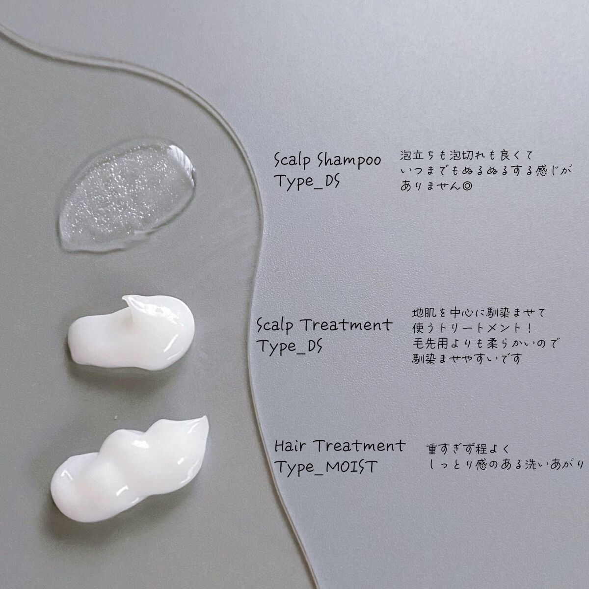 スカルプシャンプー/ トリートメント タイプ DS シャンプー 300ml/DEMI DO/サロンシャンプーを使ったクチコミ（2枚目）