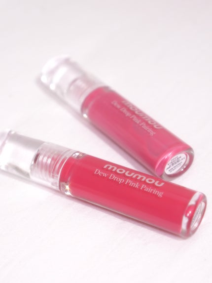 Dew Drop Pink Pairing/moumou/リップグロスを使ったクチコミ(6枚目)