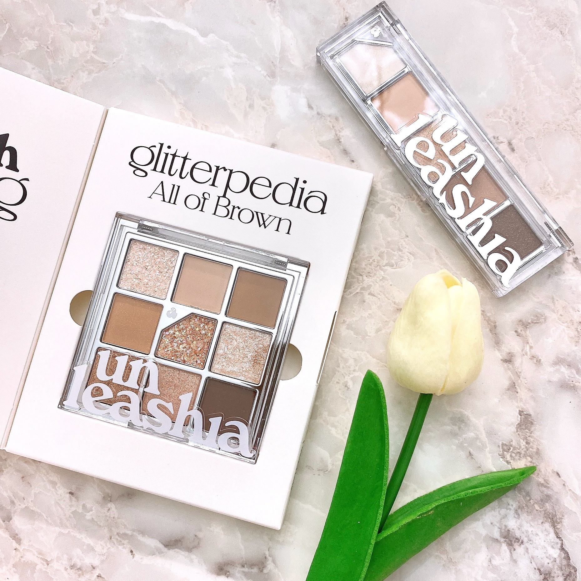 グリッターペディアアイパレット/unleashia/アイシャドウパレットを使ったクチコミ（1枚目）