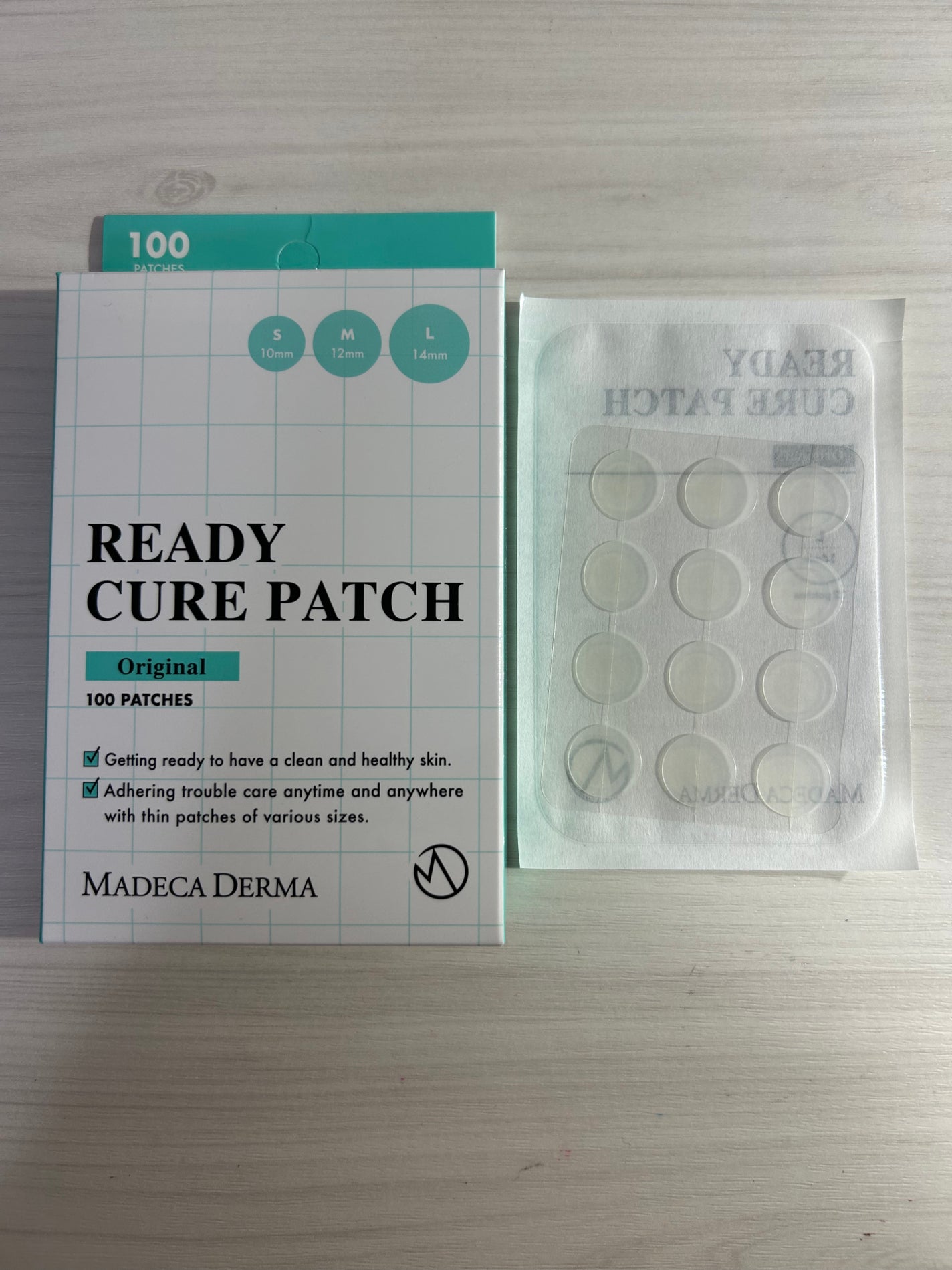 READY CURE  PATCH ORIGINAL/マデカダーマ/にきびパッチを使ったクチコミ(1枚目)