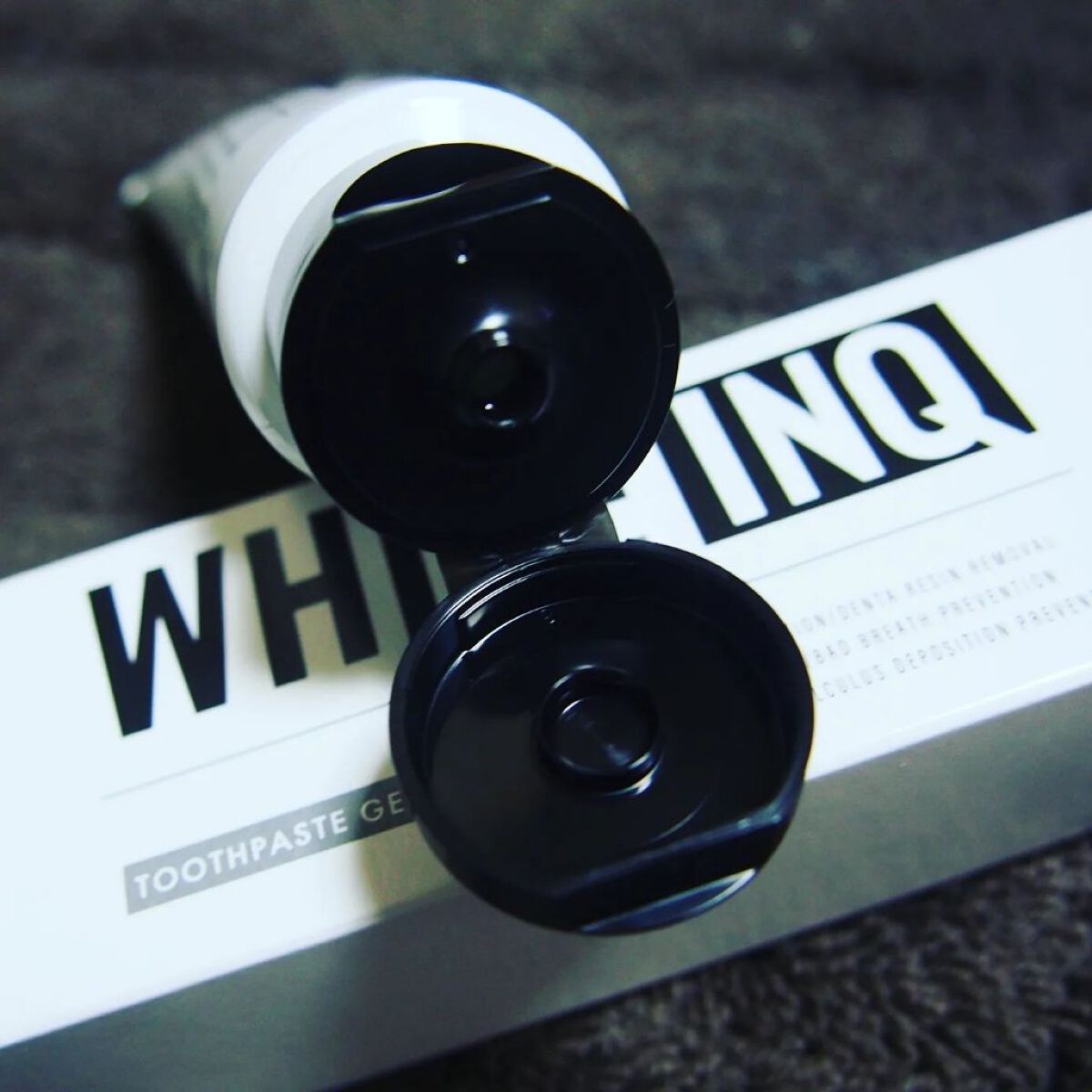 ホワイトニング歯磨きジェル/WHITE-INQ/歯磨き粉を使ったクチコミ（2枚目）