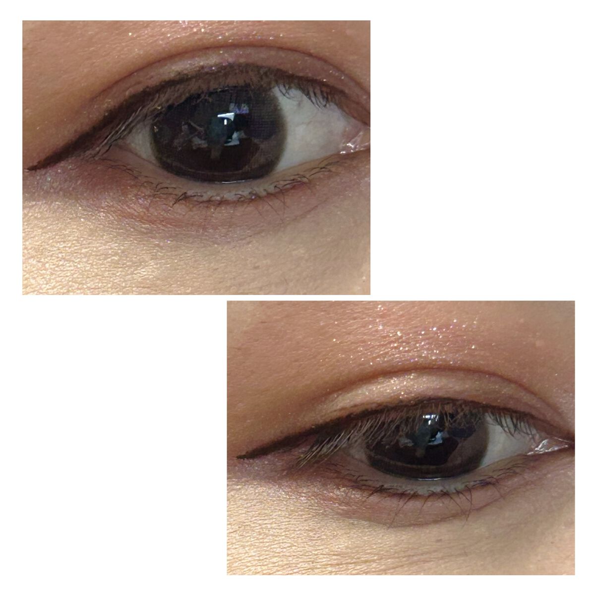 シルキーリキッドアイライナーWP/D-UP/リキッドアイライナーを使ったクチコミ(4枚目)