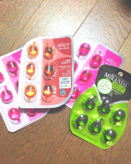 ヘアーオイル【トリートメント】/ellips/ヘアオイルを使ったクチコミ(1枚目)