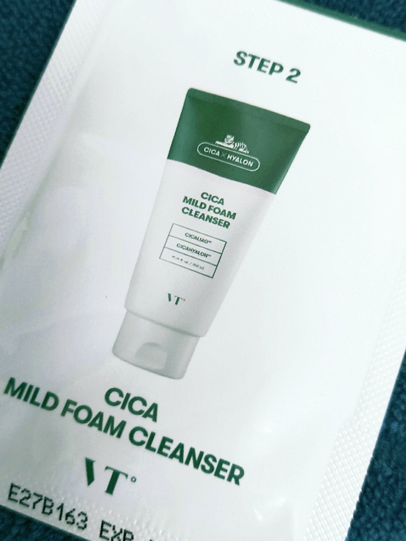CICA マイルドフォームクレンザー/VT/洗顔フォームを使ったクチコミ(2枚目)