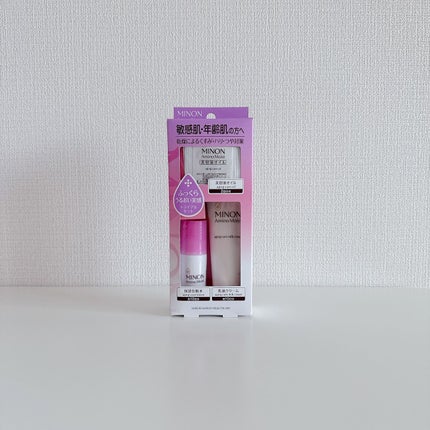 ミノン アミノモイスト 敏感肌・エイジングケアトライアルセット/ミノン/スキンケアキットを使ったクチコミ(6枚目)