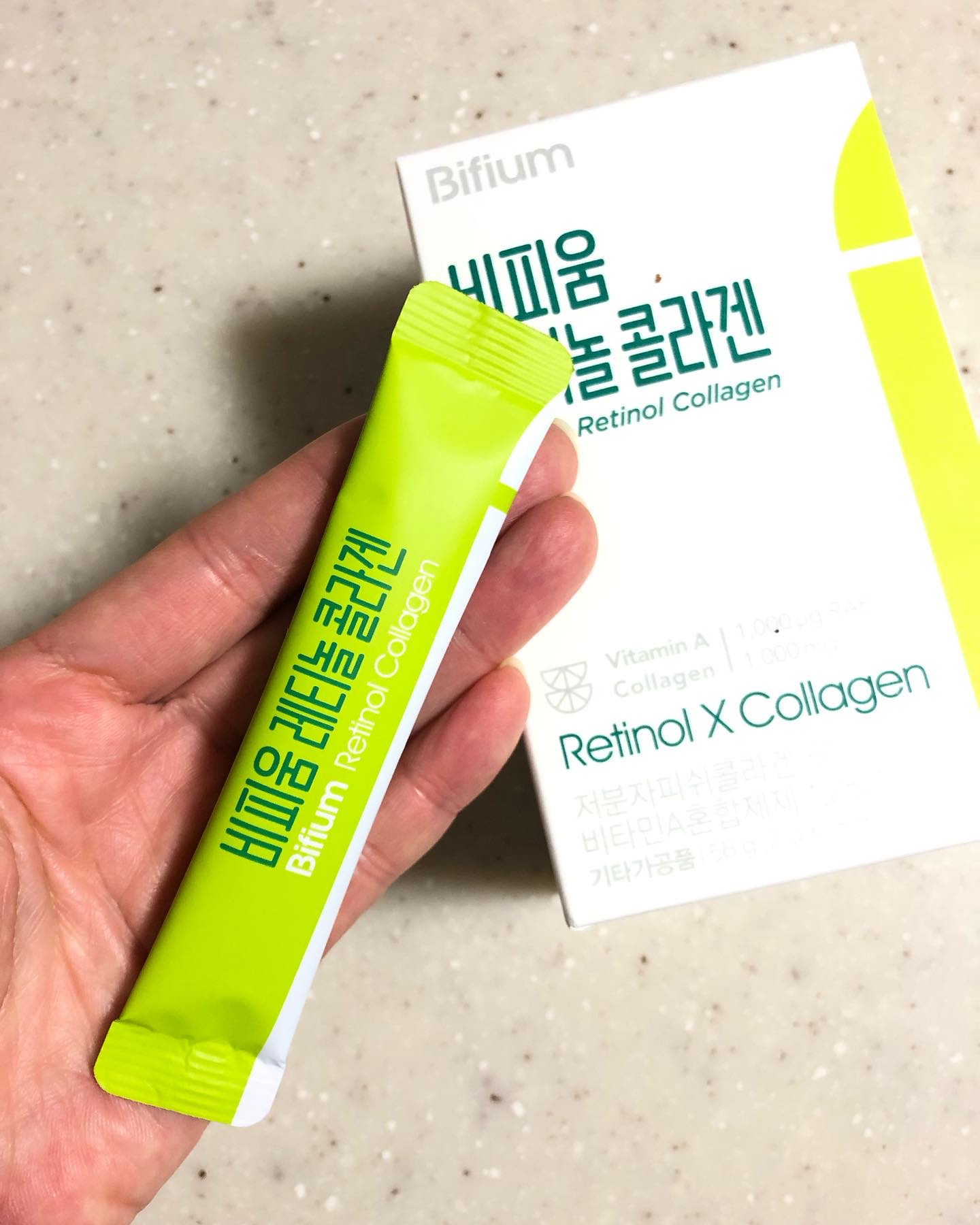 ビフィウム レチノールコラーゲン/LG生活庭園/美容サプリメントを使ったクチコミ（2枚目）