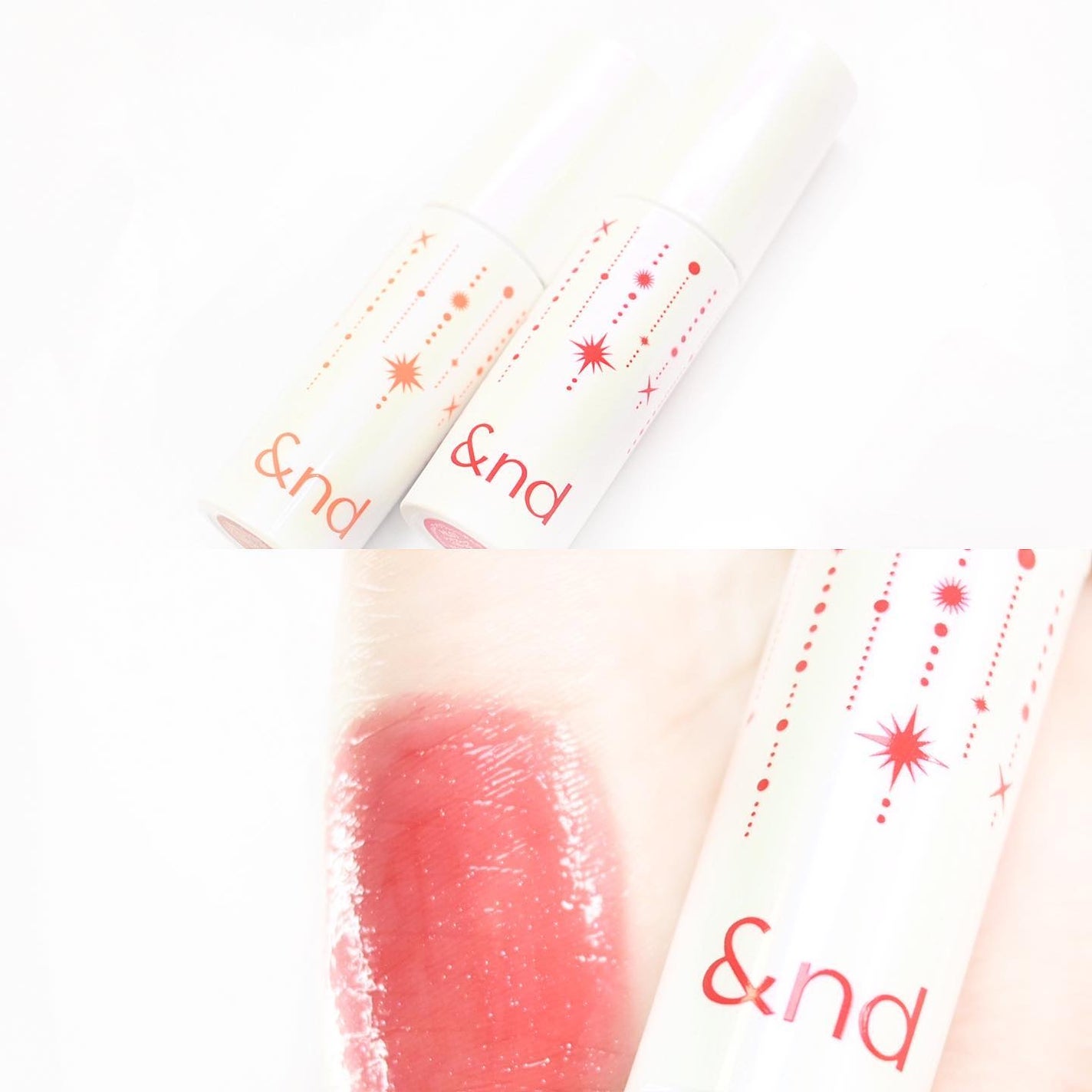 アンドバイロムアンド グラッシーボムティント/&nd by rom&nd/リップティントを使ったクチコミ(5枚目)