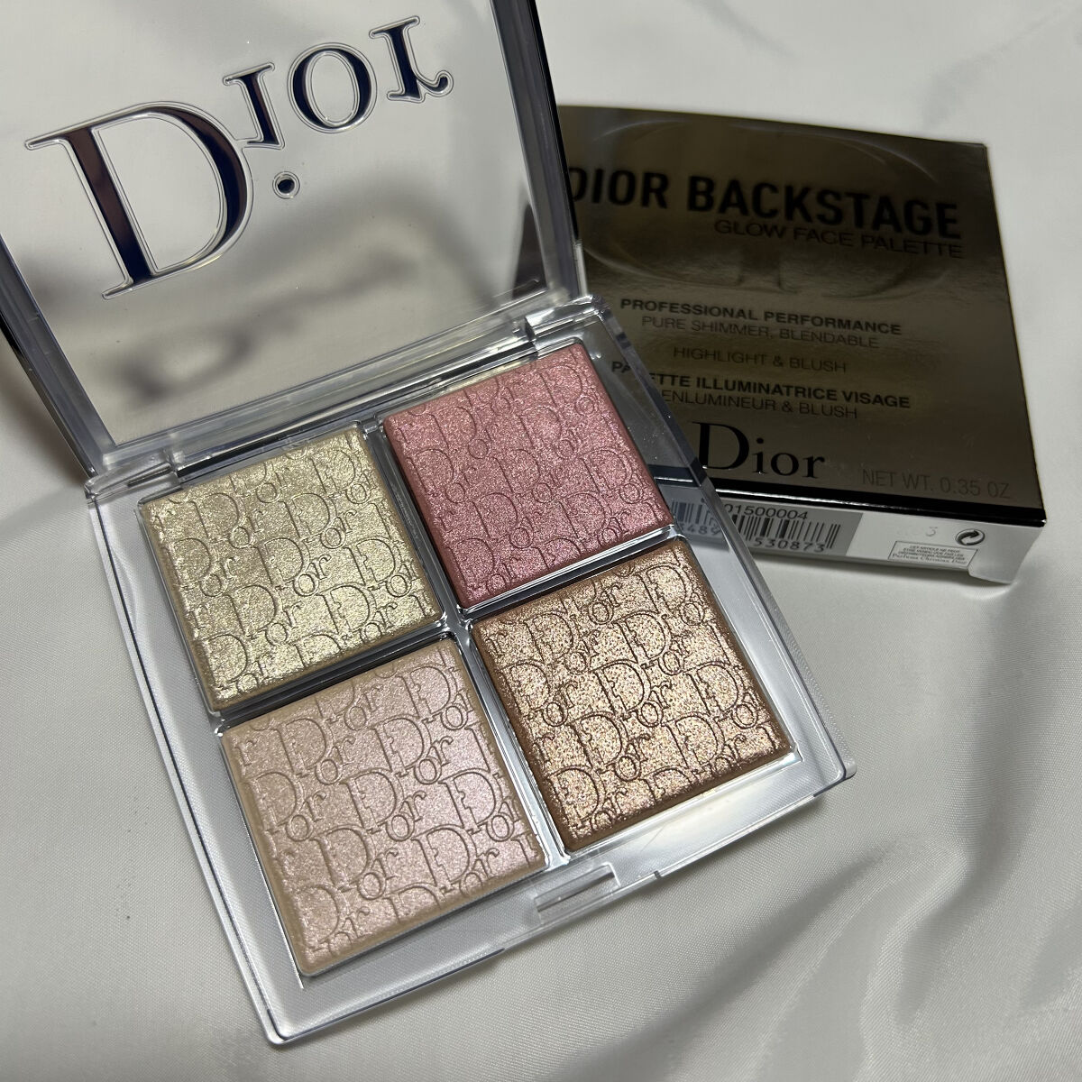 ディオール バックステージ フェイス グロウ パレット/Dior/ハイライトを使ったクチコミ（2枚目）