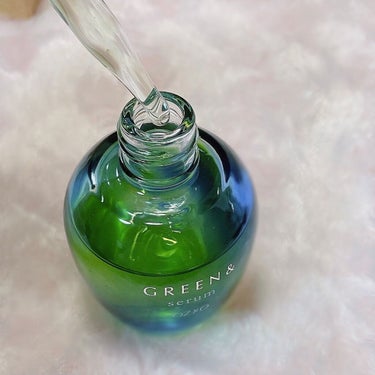 セラム/GREEN&/美容液を使ったクチコミ（4枚目）