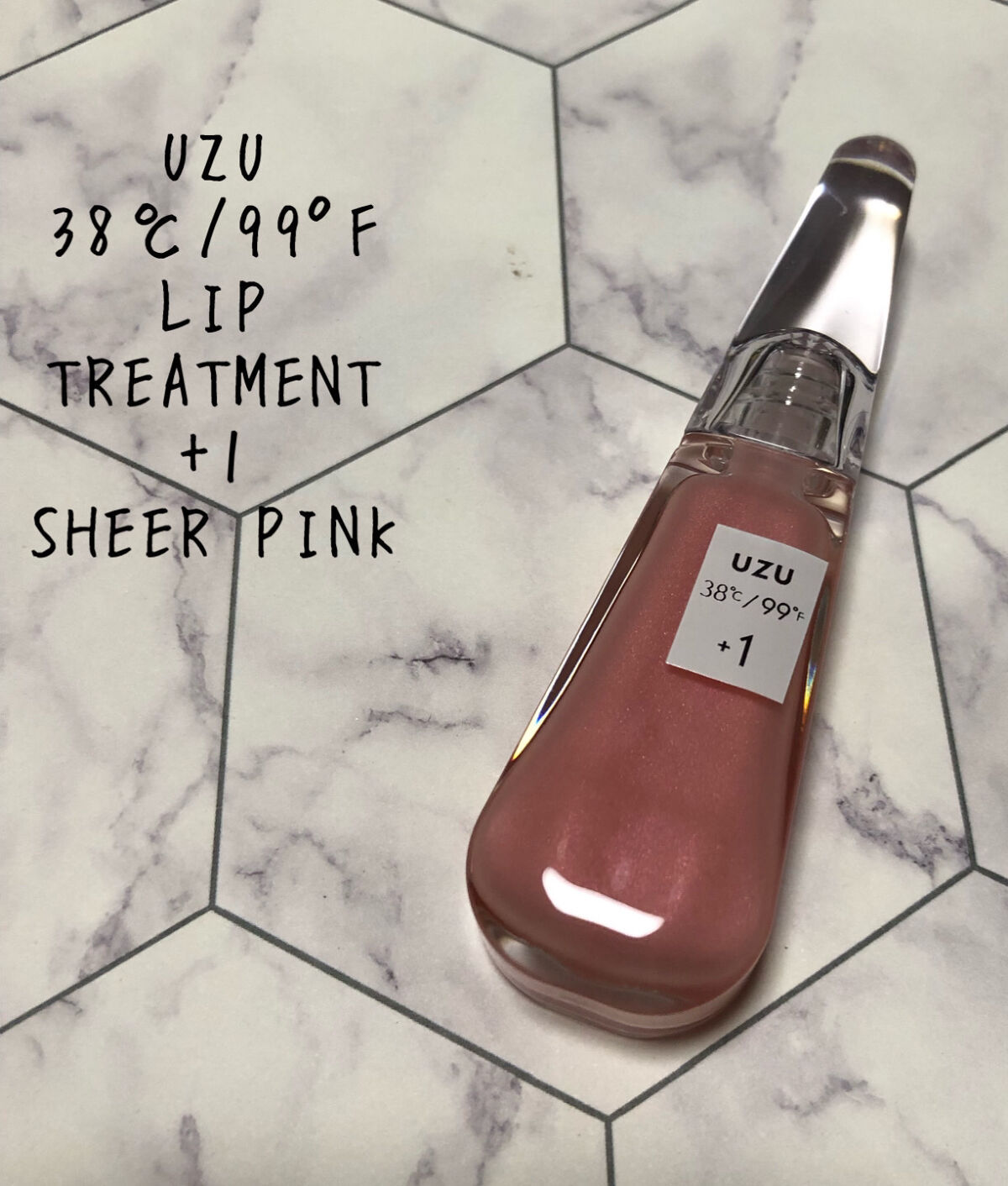 38°C / 99°F リップトリートメント (リップ美容液)/UZU BY FLOWFUSHI/リップケアを使ったクチコミ（1枚目）