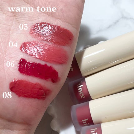 スリムフィットリキッドベルベット/hince/口紅を使ったクチコミ(4枚目)