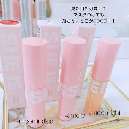 フラッフィリップティント/BLESSED MOON/リップティントを使ったクチコミ(2枚目)