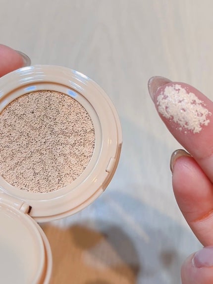 プロテーラービーグロウクッション ニュークラス/espoir/クッションファンデーションを使ったクチコミ(4枚目)