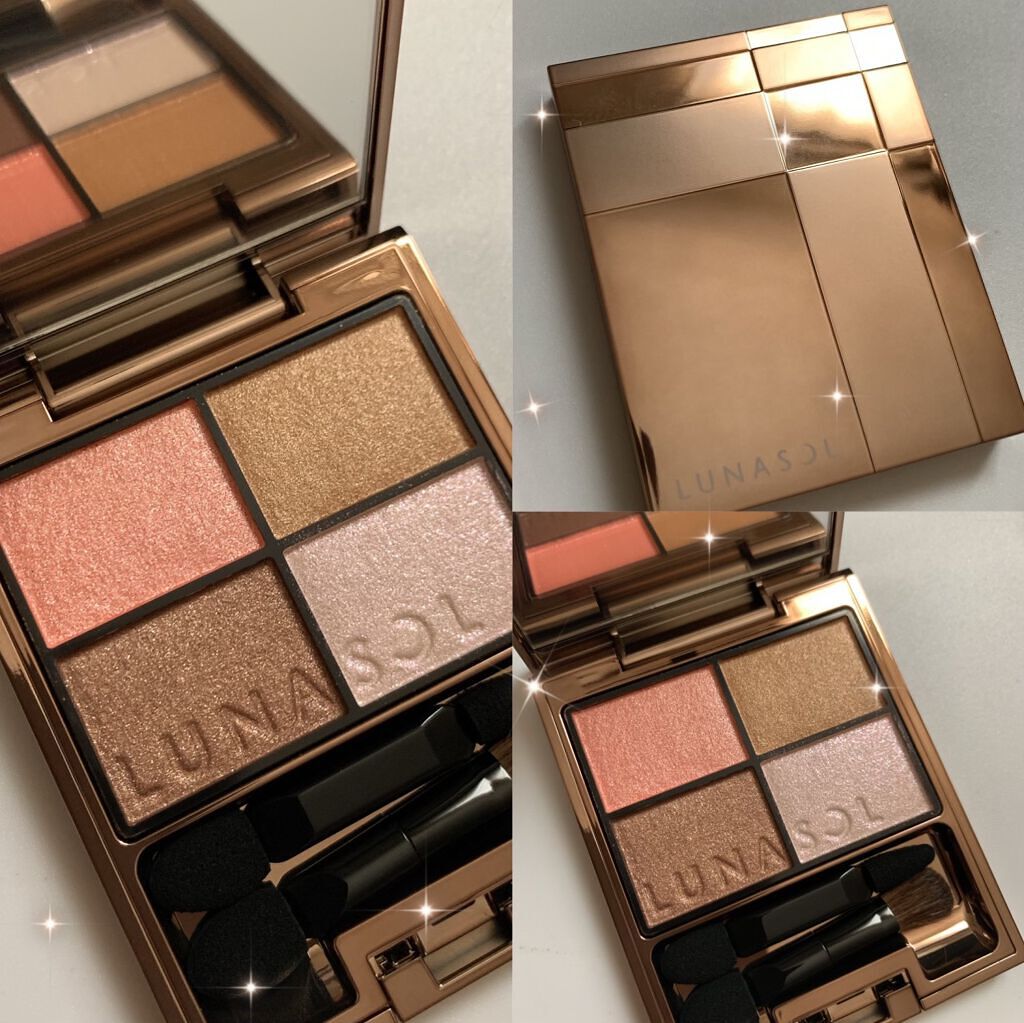 シアーコントラストアイズ/LUNASOL/アイシャドウパレットを使ったクチコミ（3枚目）