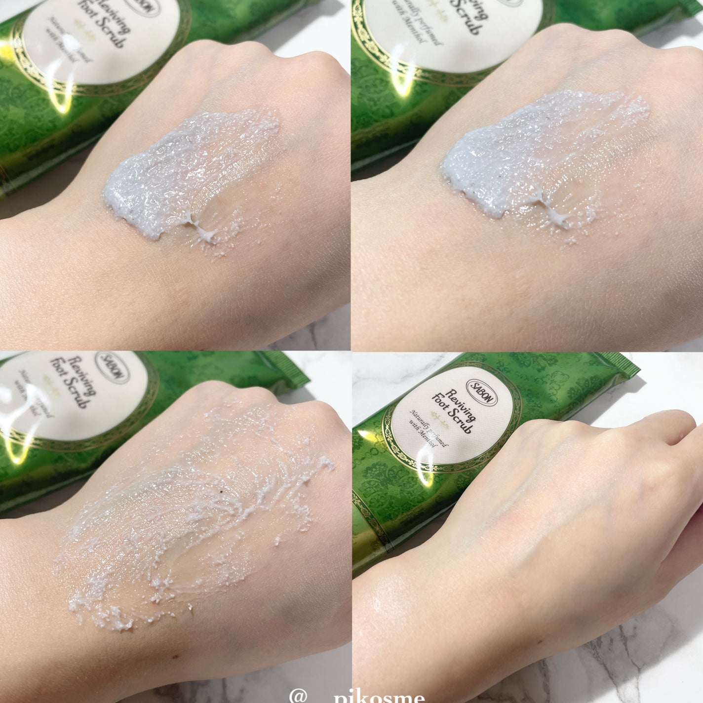 リフレッシング フットスクラブ/SABON/レッグ・フットケアを使ったクチコミ(2枚目)