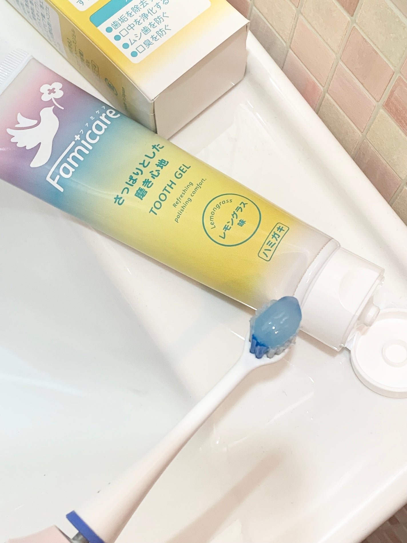 ファミケア トゥースジェル/歯ッピーヘルス/歯磨き粉を使ったクチコミ(2枚目)