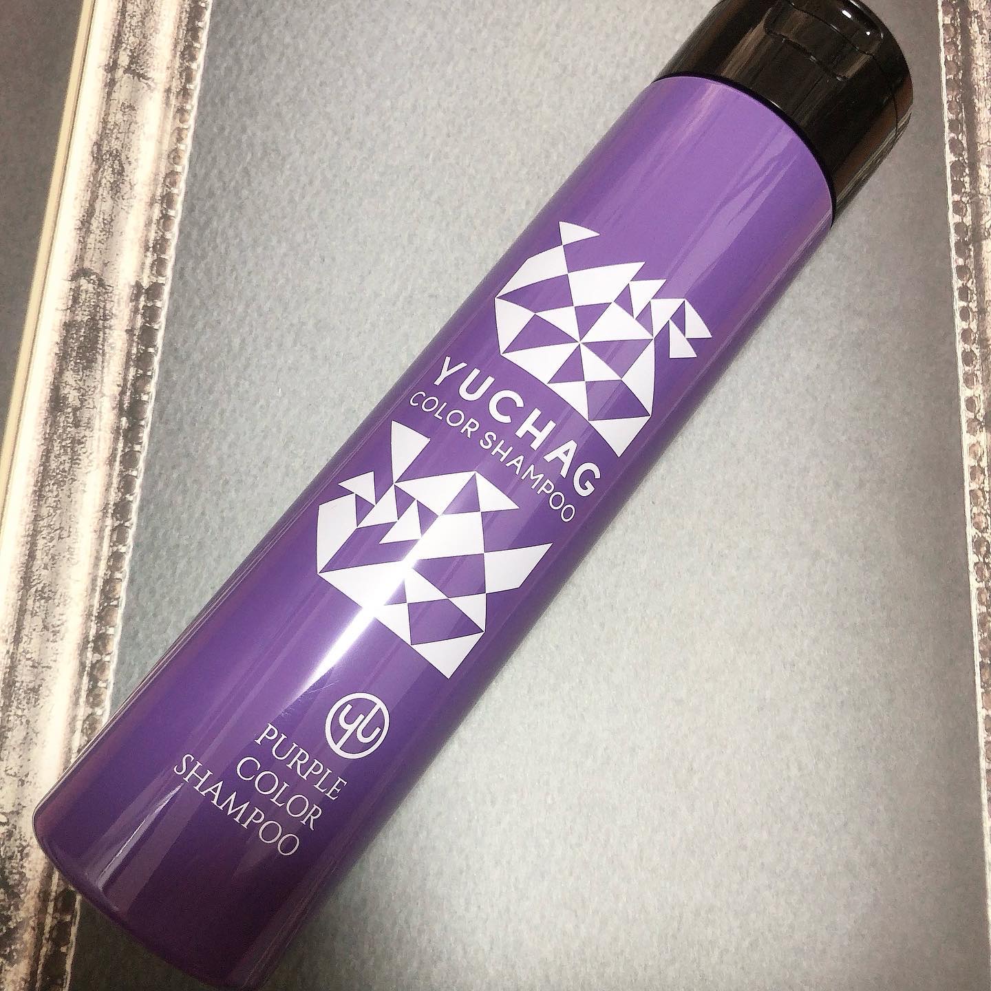 ユチャ　カラーシャンプー/カラートリートメント パープル シャンプー（200mL）/YUCHAG/市販シャンプーを使ったクチコミ（2枚目）