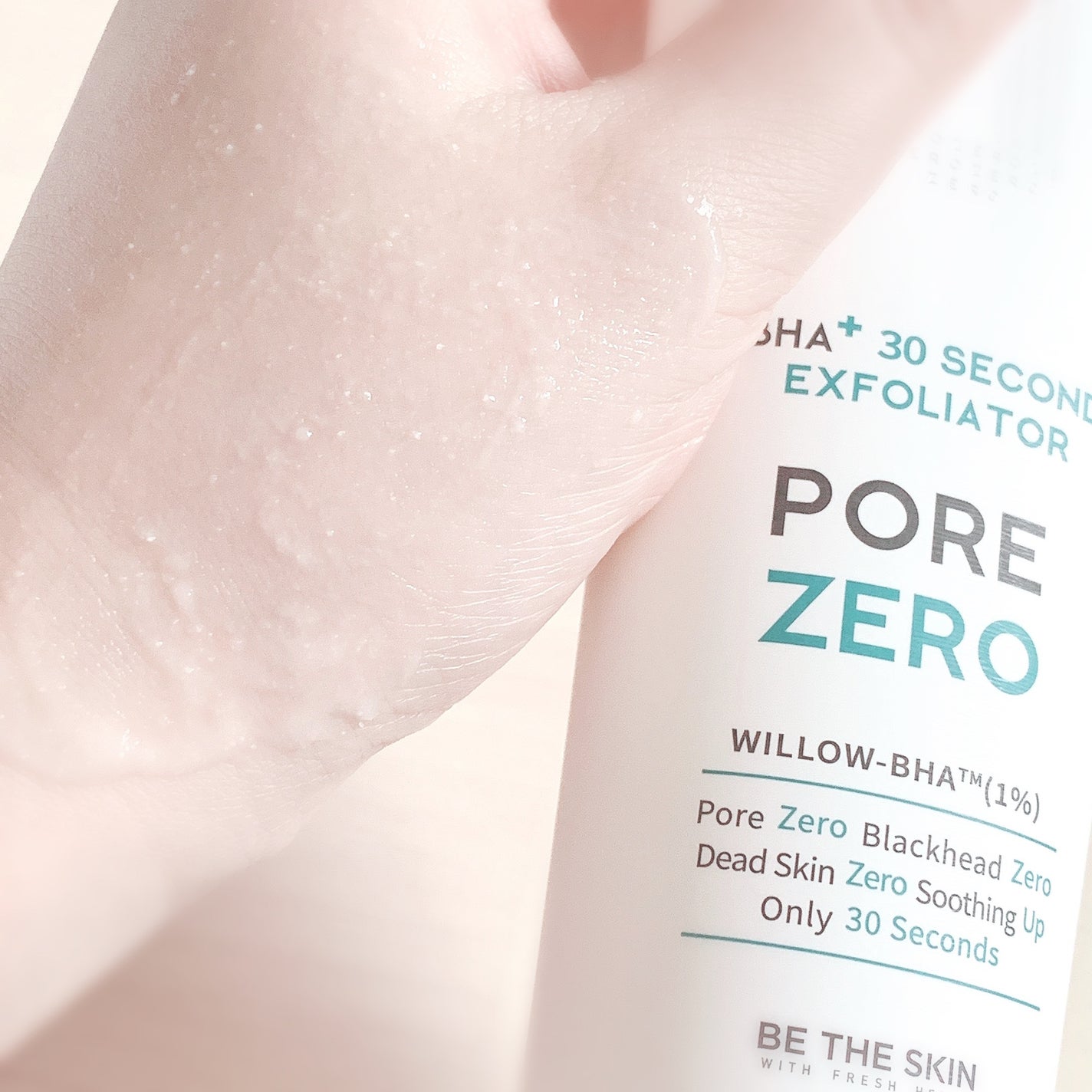 BHA+ PORE ZERO 30 SECOND EXFOLIATOR/be the skin/ピーリングを使ったクチコミ(4枚目)