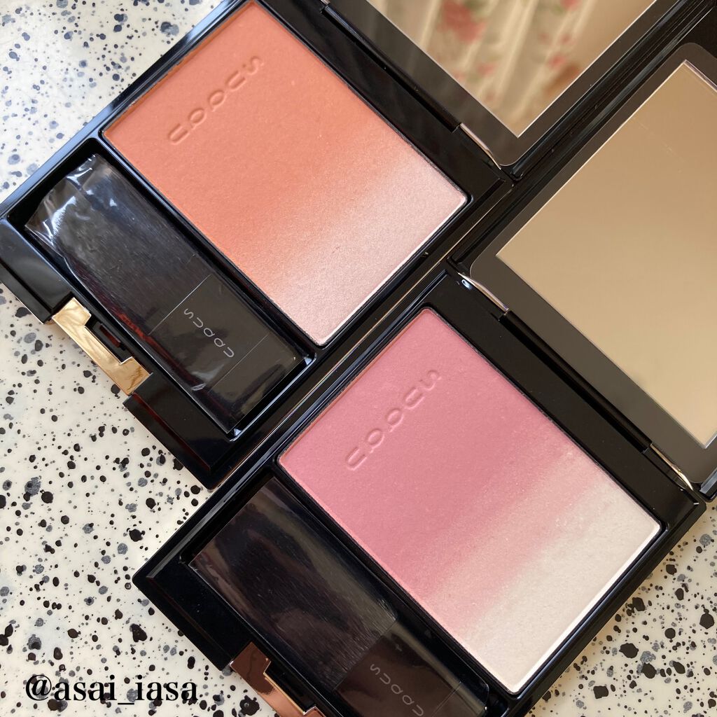 ピュア カラー ブラッシュ 125 暁告 -AKATSUKITSUGE/SUQQU/パウダーチークを使ったクチコミ（1枚目）