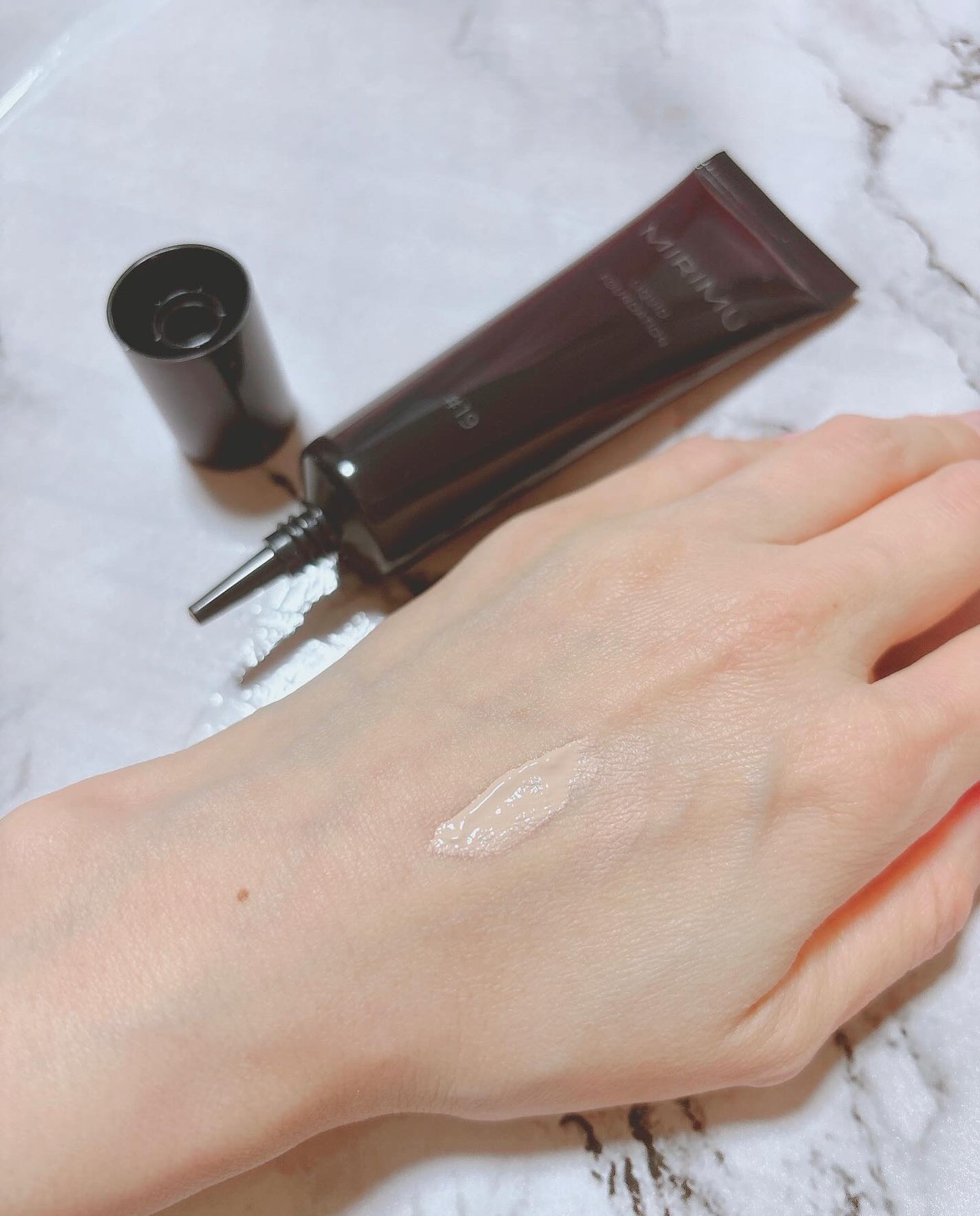 cherry on LIPS 「#PRMIRIMUリキッドファンデーション使ってみたよ🩷MIR..」(3枚目)