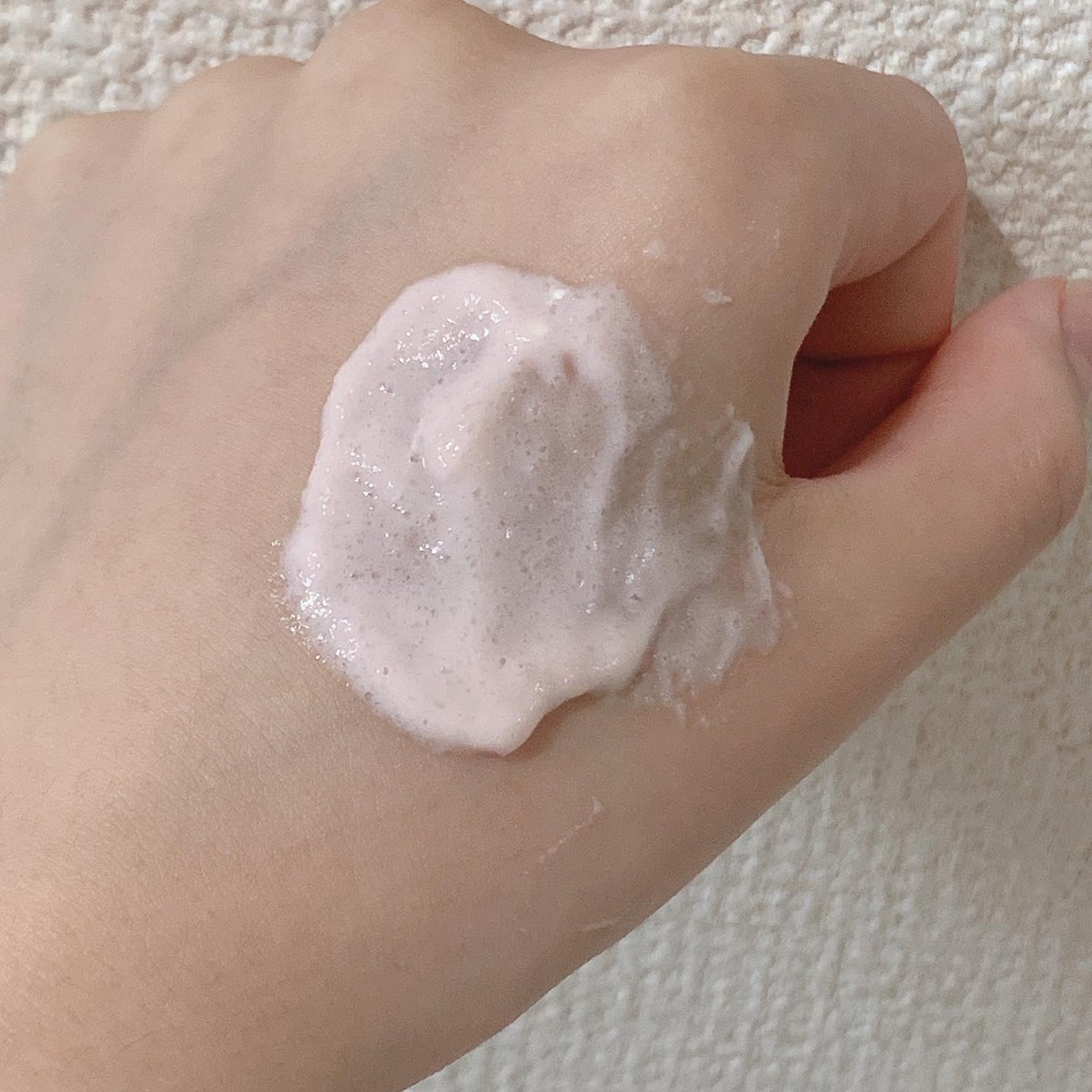 ピンクティーツリーライスシカウォッシュオフパック/APLIN/洗い流すパック・マスクを使ったクチコミ(5枚目)