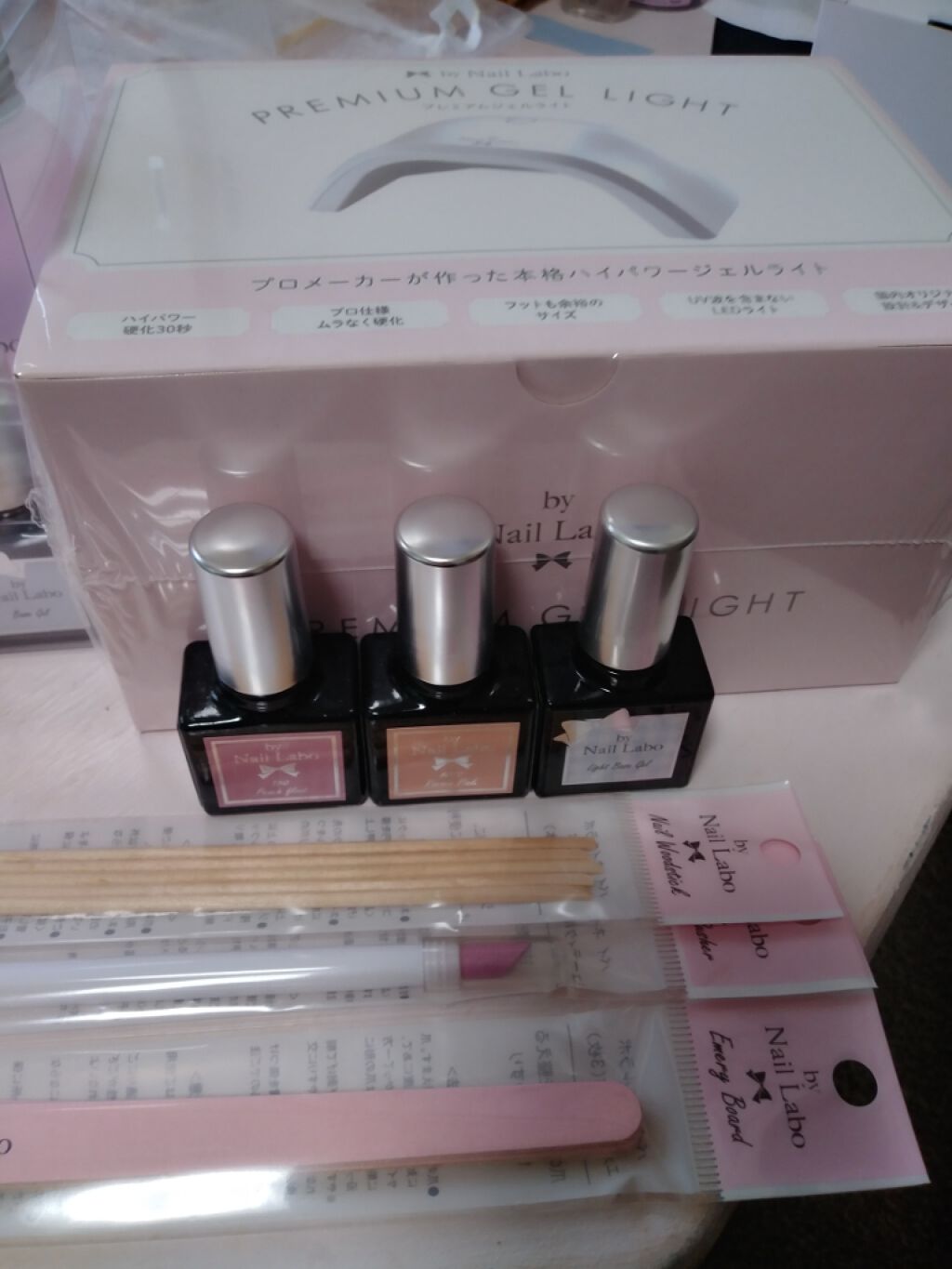 ファーストキット LEDライト付/by Nail Labo/ネイル用品を使ったクチコミ(4枚目)