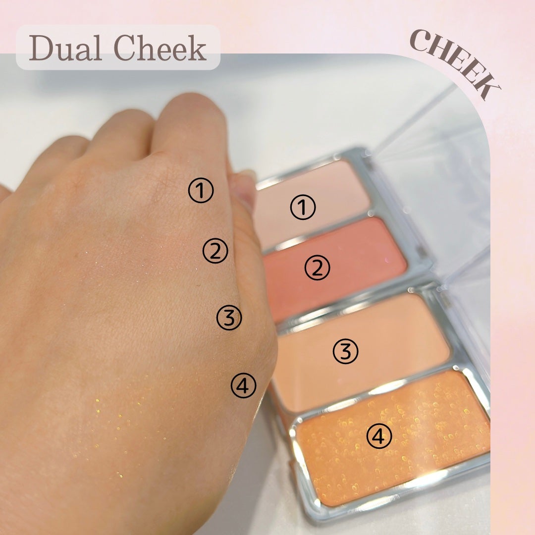 デュアルチーク/2aN/パウダーチークを使ったクチコミ(6枚目)