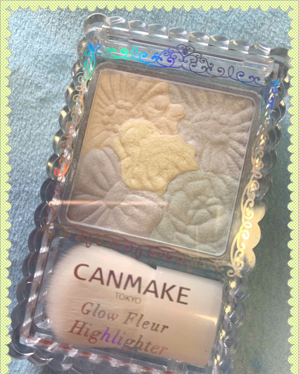 グロウフルールハイライター/キャンメイク/パウダーハイライトを使ったクチコミ(1枚目)