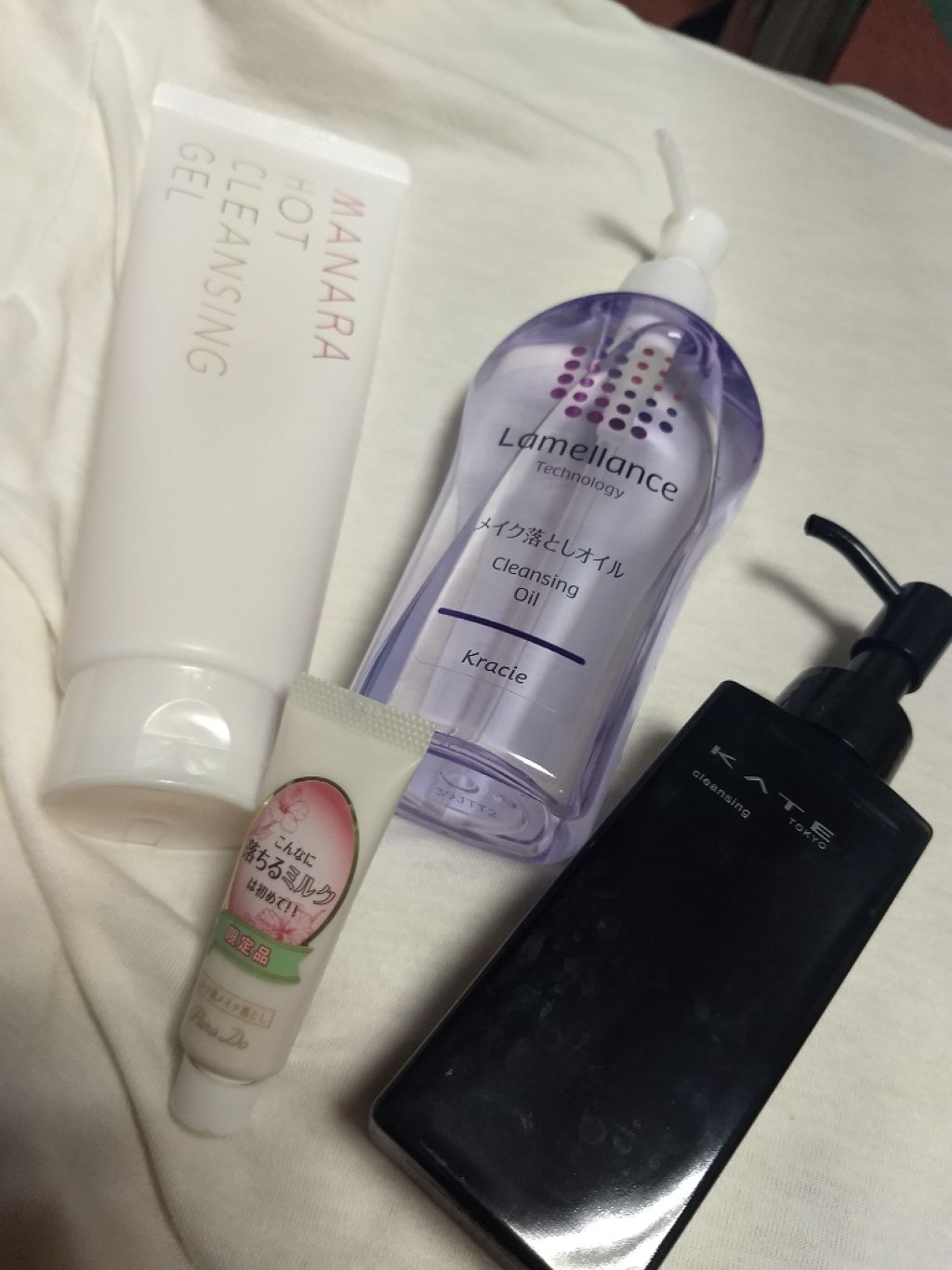 KATE クレンジンググルーのクチコミ「☆クレンジング、使い切り&次のアイテムいろいろ☆

何日か前に
#ドモホルンリンクル　#化粧落.....」（2枚目）