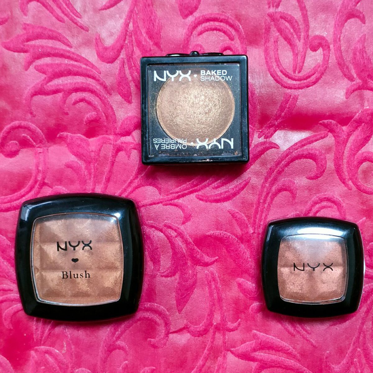 ベイクドシャドウ/NYX Professional Makeup/単色アイシャドウを使ったクチコミ（2枚目）