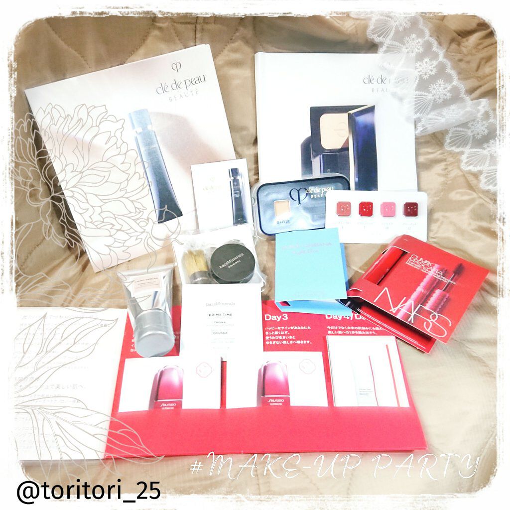 とりみかん on LIPS 「豪華すぎる!!と話題になっている、メイクアップパーティーのサン..」(3枚目)