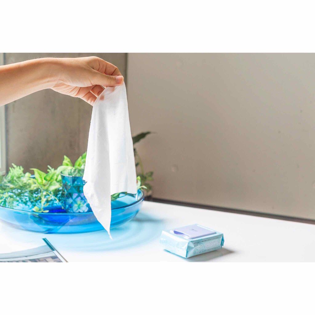 クリアふきとりシート/ビオレ/クレンジングシートを使ったクチコミ(2枚目)