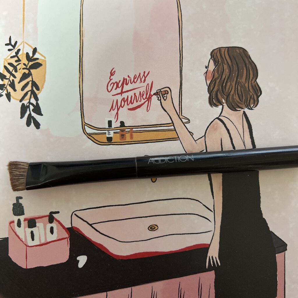 アイブロウ ブラシ/ADDICTION/メイクブラシを使ったクチコミ（1枚目）